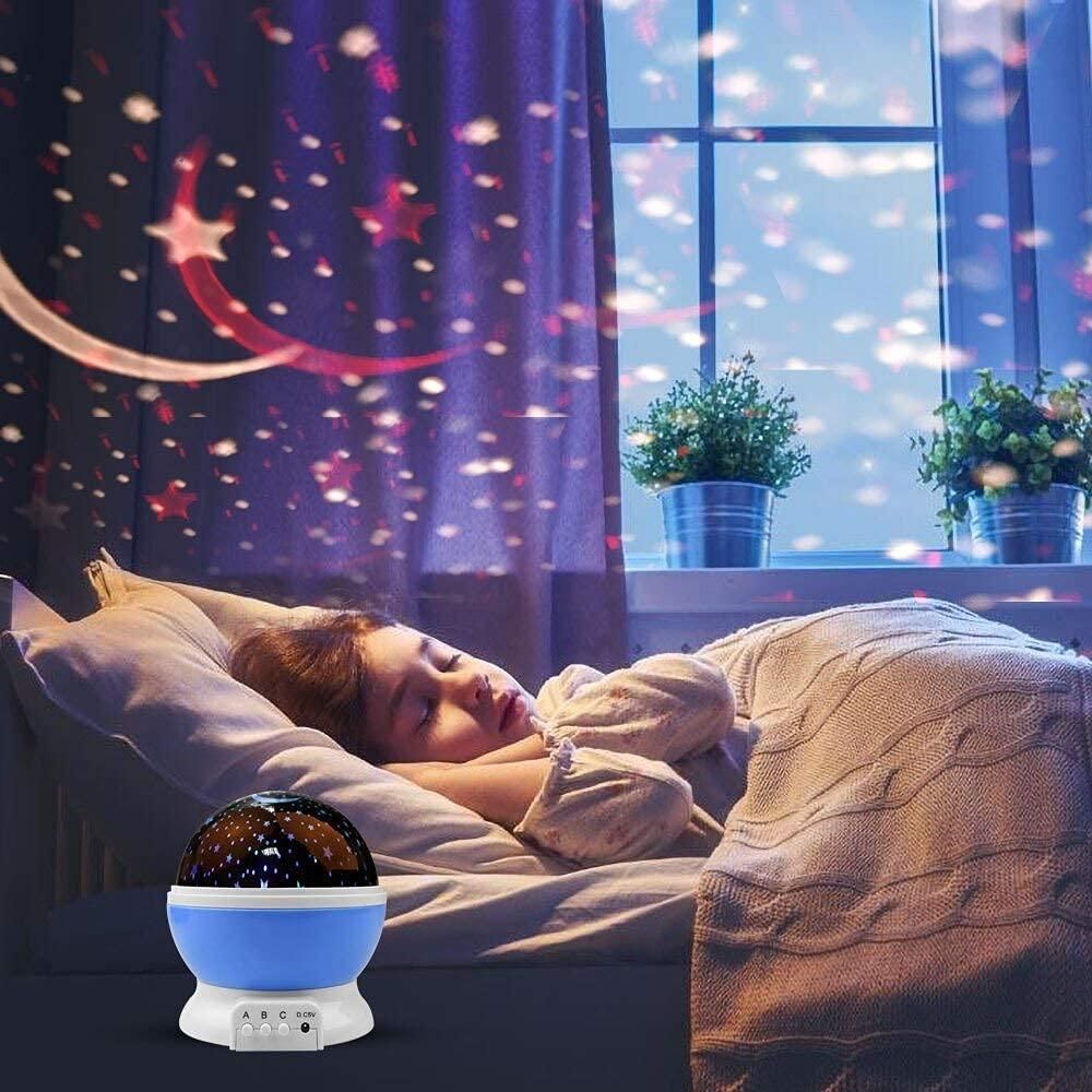 🌙 Star Moon Night Light – Bring the Universe to Your Room!